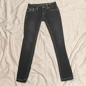 Miss Me 26” blk Skinny Jeans